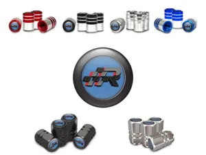 Bouchons de Valve pour Vélos Finition Glossy